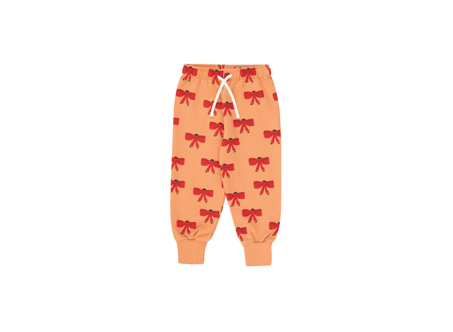 Tiny Bow Sweatpant Light Rust