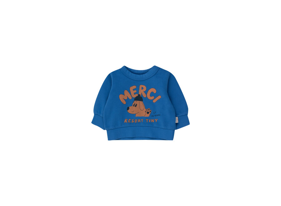 Merci Baby Sweatshirt Blue