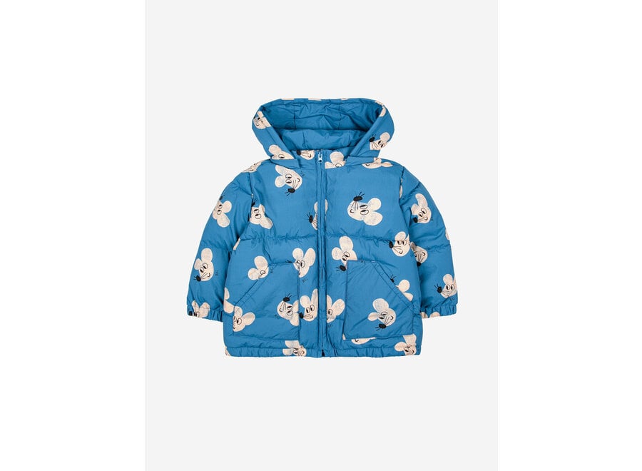 Mouse all over hooded anorak