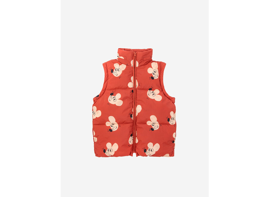 Mouse all over padded anorak KID