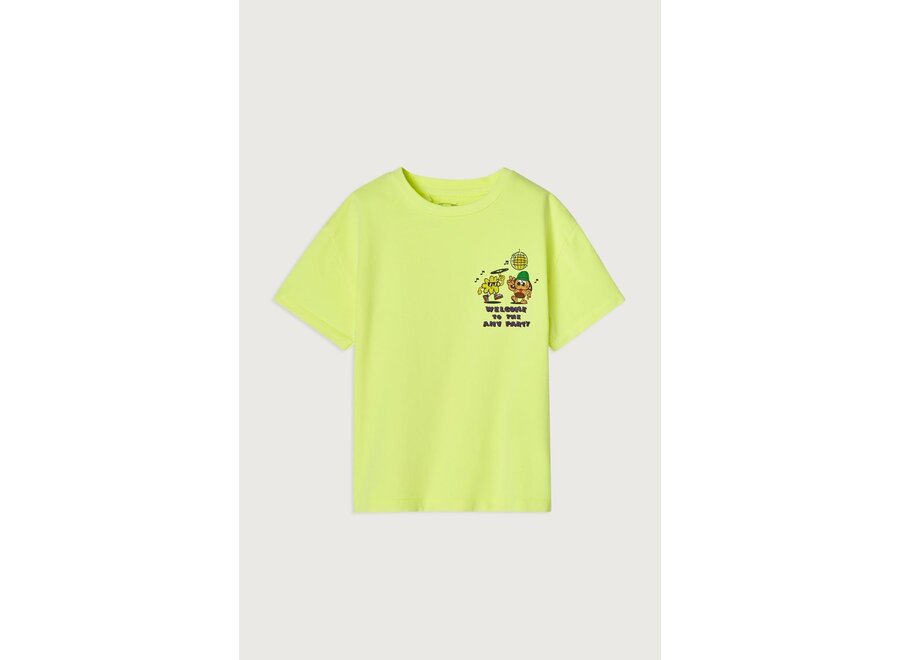 Fizvalley T-Shirt Jaune Fluo
