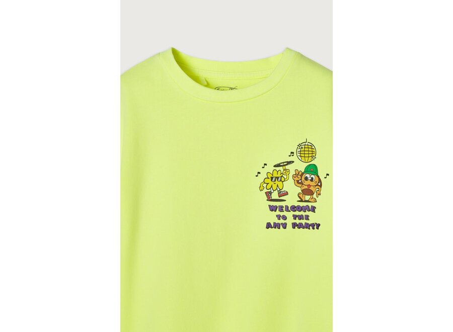 Fizvalley T-Shirt Jaune Fluo