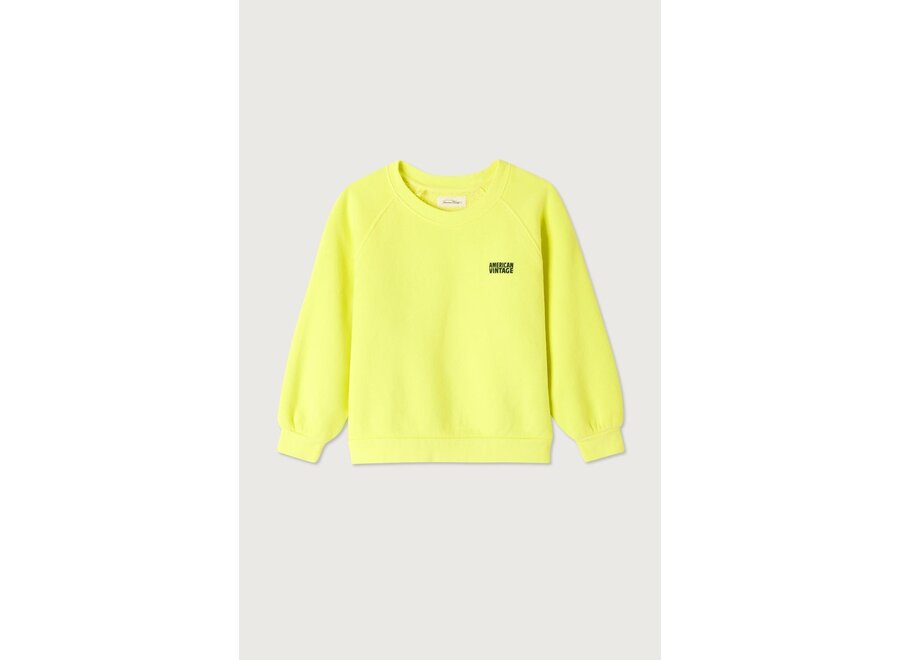 Izubird Sweat Jaune Fluo