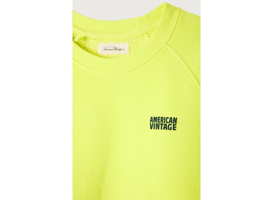 Izubird Sweat Jaune Fluo