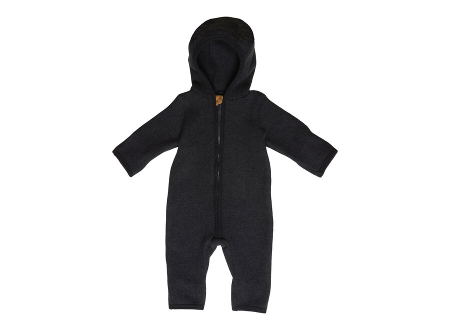 Pram Suit Soft Wool Navy