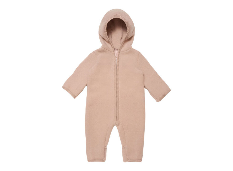 Pram Suit Soft Wool Dusty Rose
