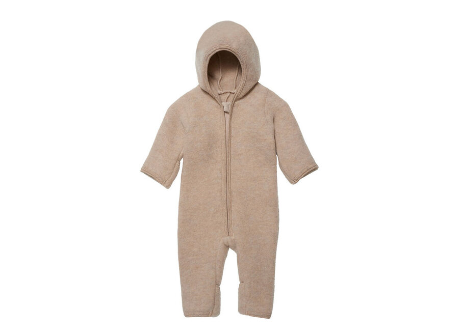 Pram Suit Soft Wool Dusty Camel