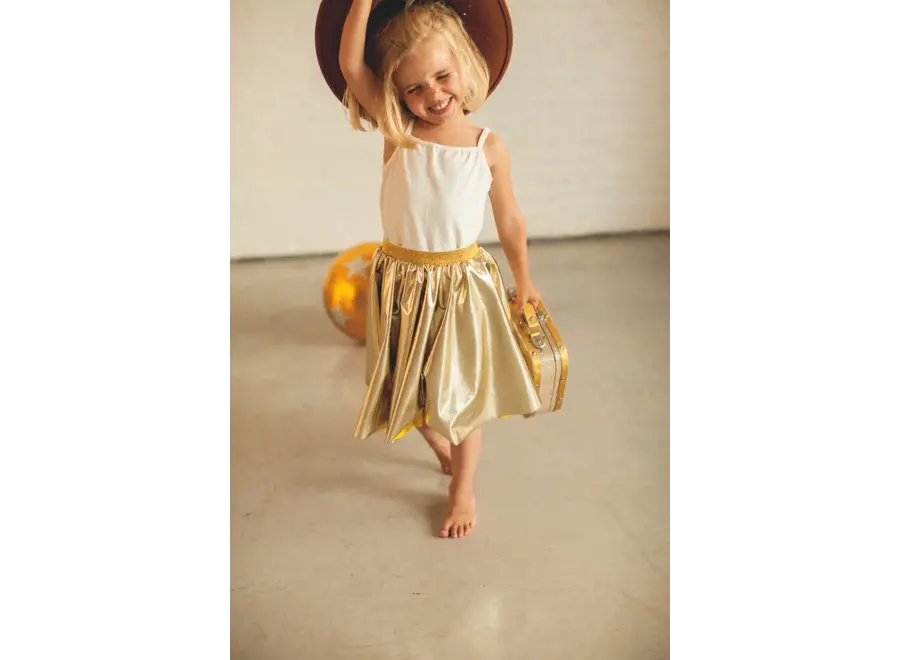Swirling Skirts gold One Size