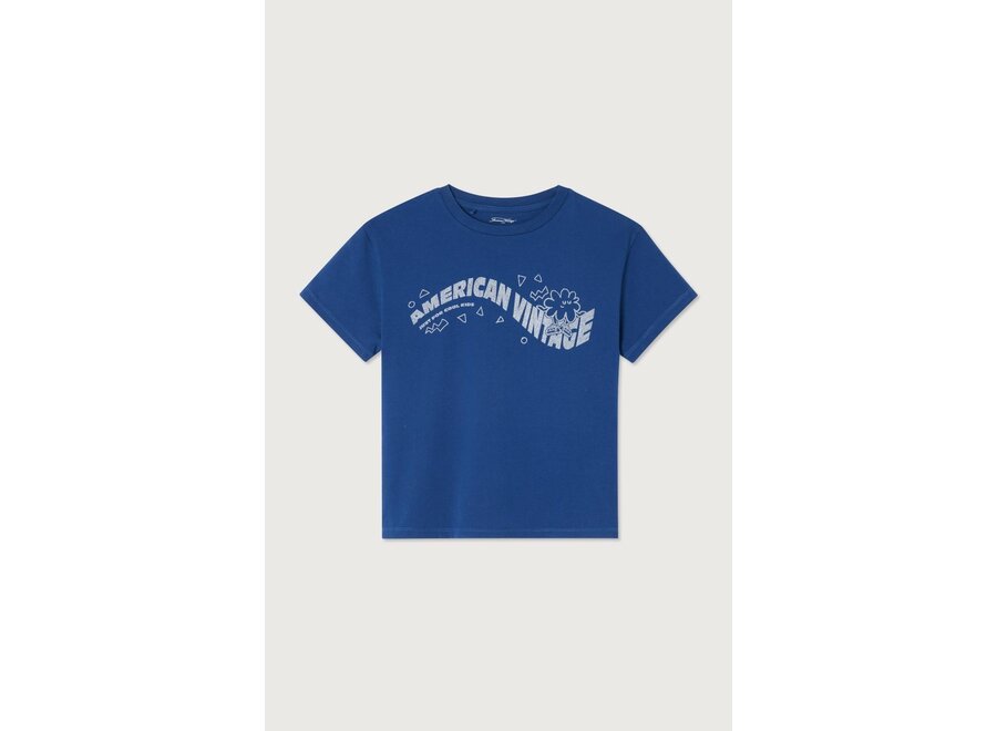 Fizvalley T-shirt Blue Roi Vintage