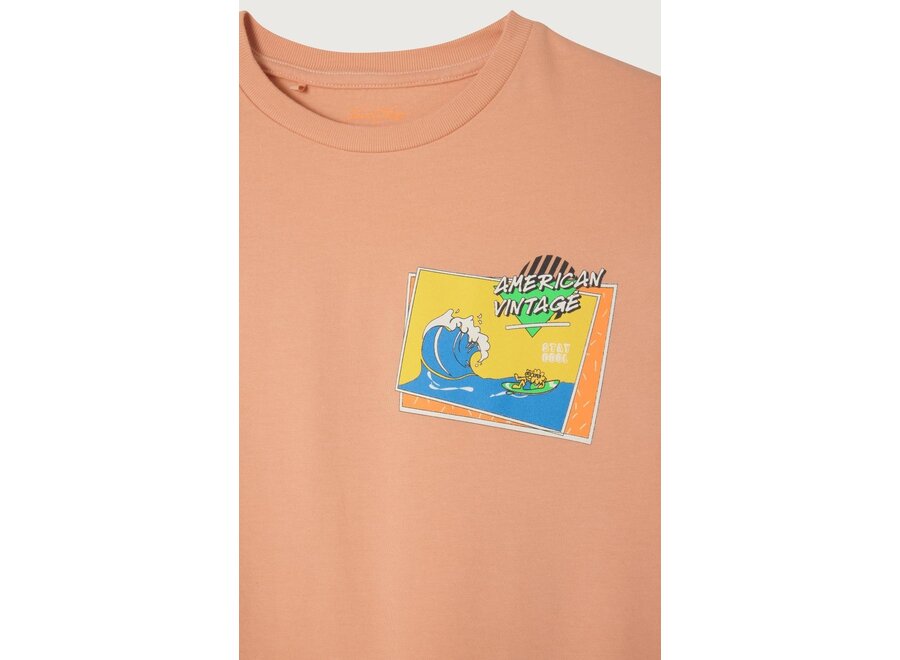 Fizvalley T-shirt Nude Vintage