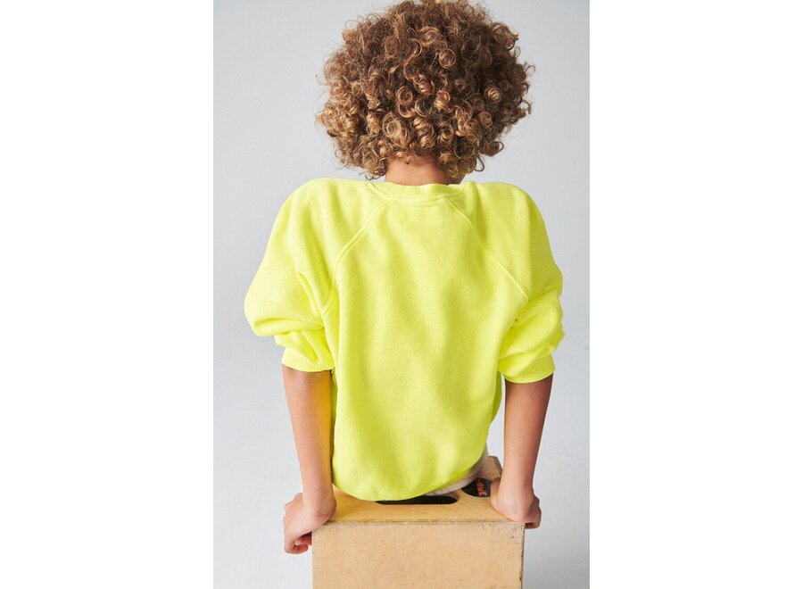 Izubird Sweat Jaune Fluo