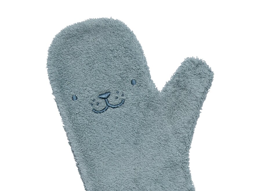 Baby Shower Glove Blueberry Seal