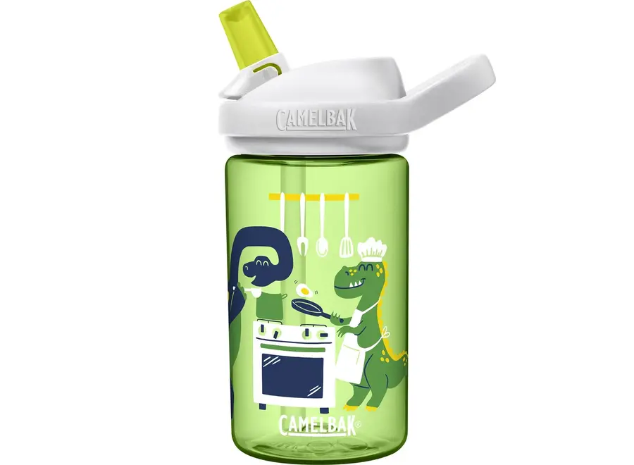 Eddy+ Kids Drinkfles - Chef Dino 400 ml