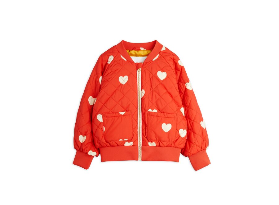 Hearts aop Baseball Jacket