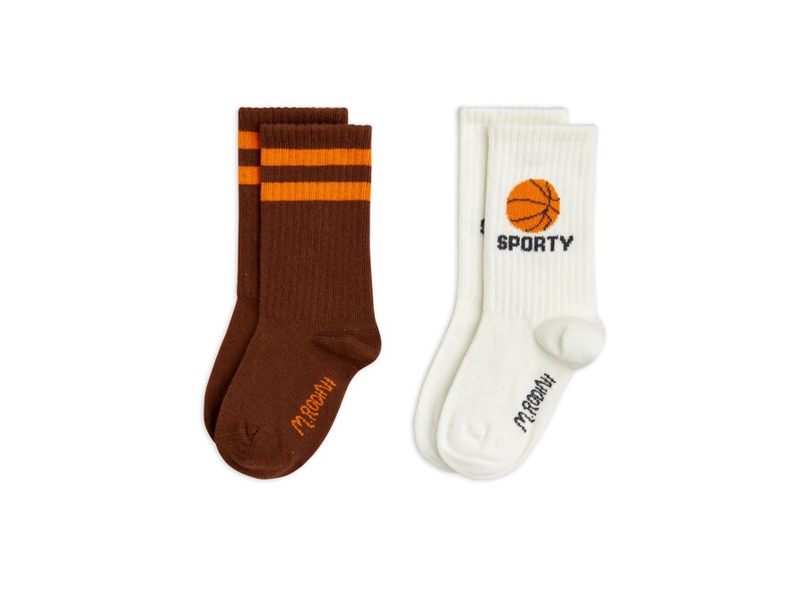 Basketball 2-pack socks