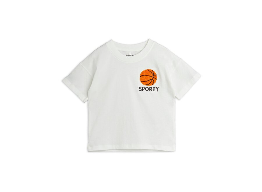 Basketball Chenille emb ss Tee