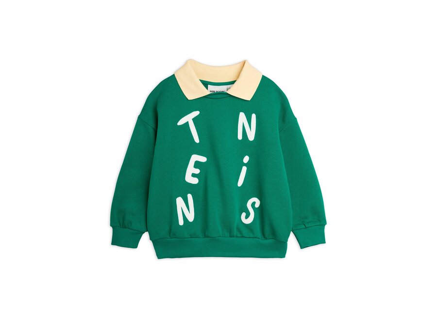 Tennis Application Collar sweatshirt