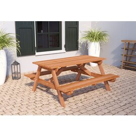 Picknicktafel Hardhout