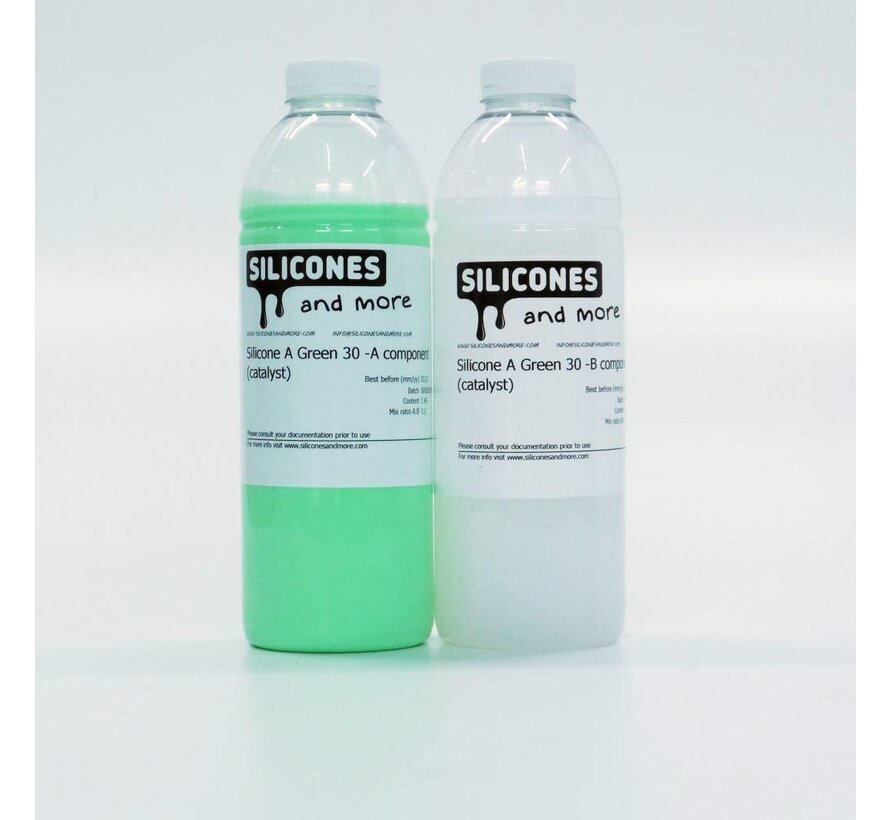 Silicone Addition Green 30 Set (Hard)