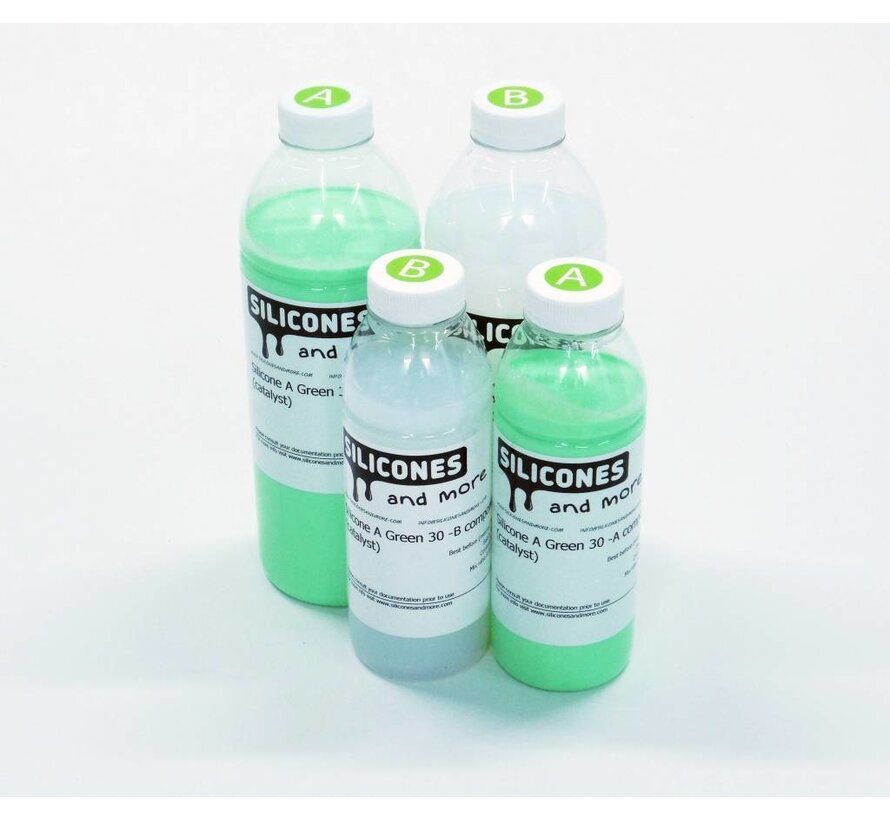 Siliconen Additie Green 30 Set (Hard)