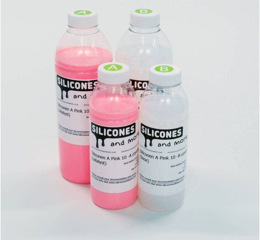 Siliconen Additie Pink 10 Set (Zacht)