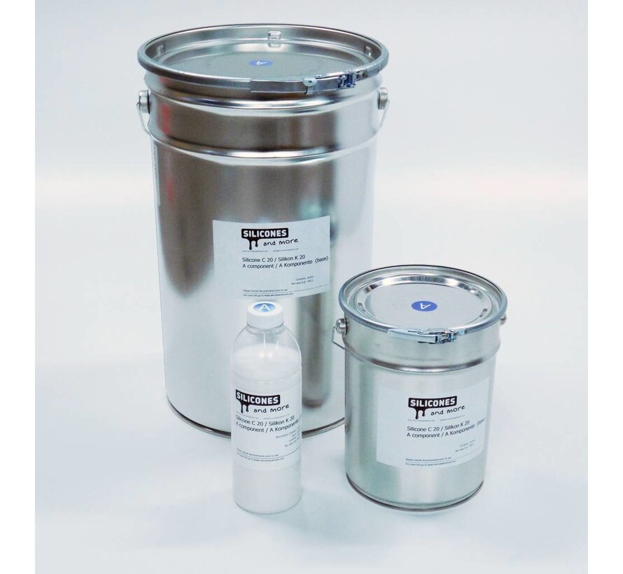 Silicone Condensation 20 (Medium Hard, Bleeding)