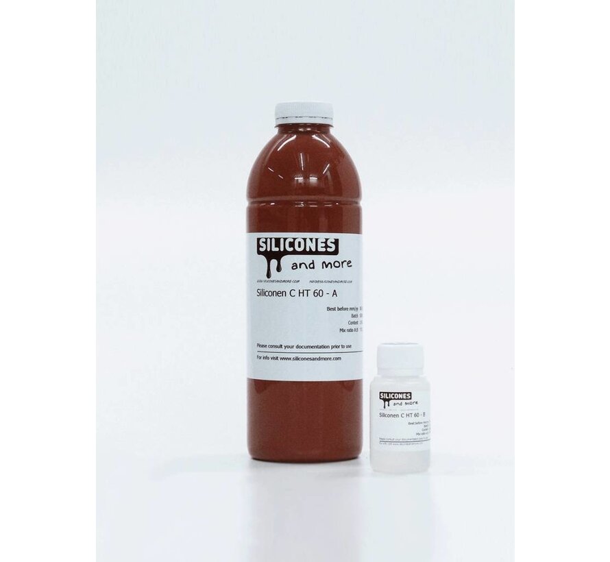Siliconen Condensatie HT 60 (Hard) 1,02 kg.