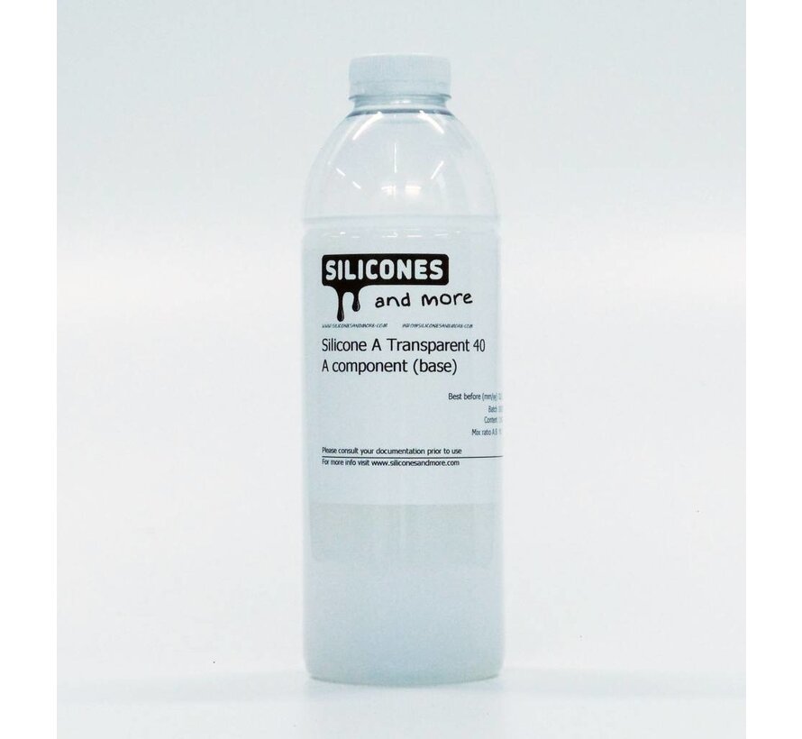 Silicone Addition Transparent 40 Normal (Hard)