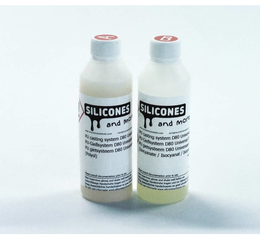 Polyurethaan Gietsysteem D80 Set