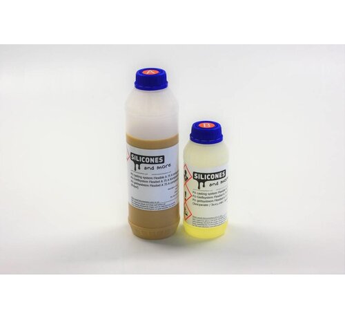 Polyurethane Casting System A75 Flexible Set 1,4 kg.