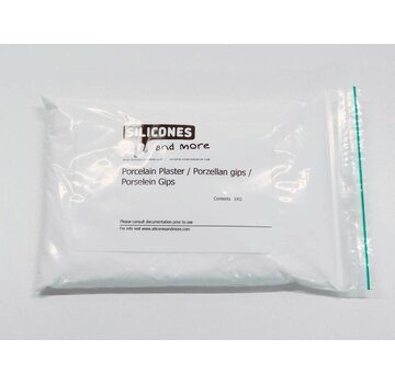 Porcelain gypsum plaster