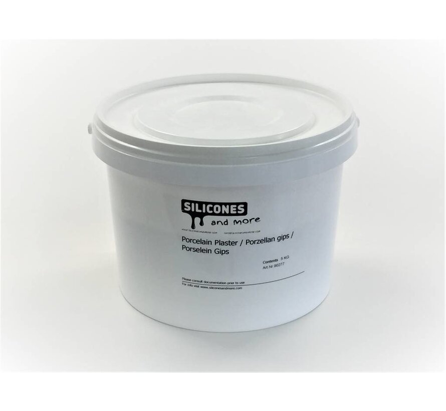 Porcelain gypsum plaster