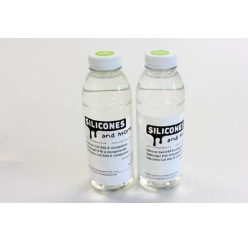 Silikon Addition Gel 840 Glasklar