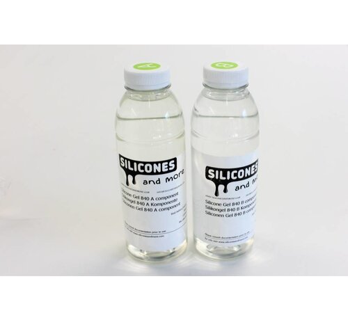 Silikon Addition Gel 840 Glasklar
