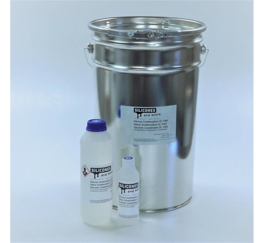 Condensation silicone DC 3481 Fast (Medium Hard, Dry)