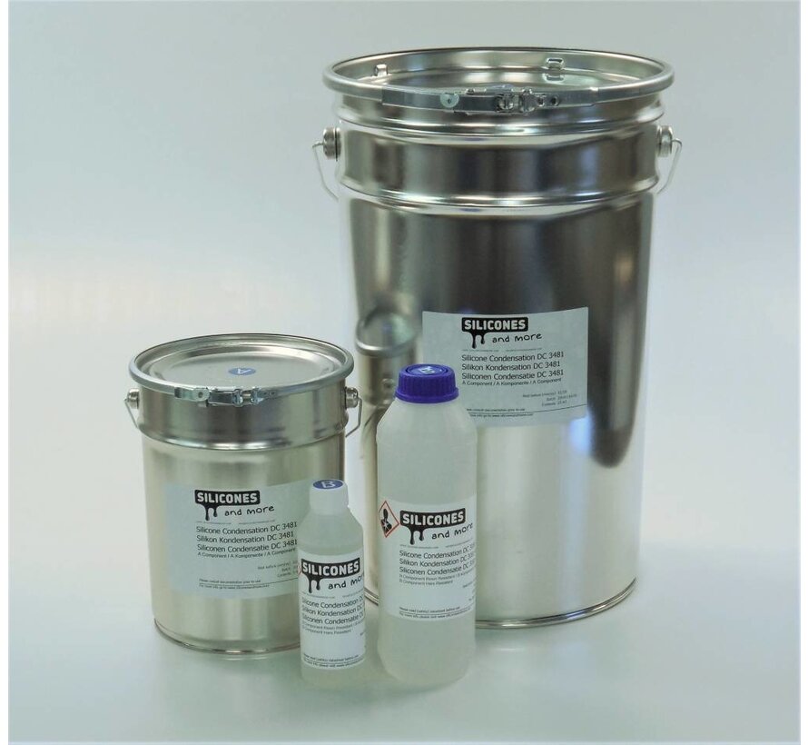 Condensation silicone DC 3481 Fast (Medium Hard, Dry)