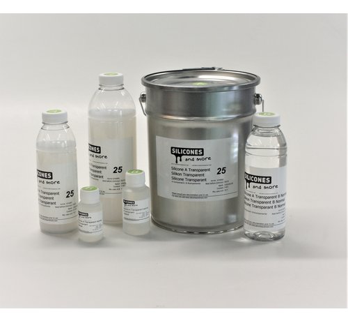 Siliconesandmore Siliconen Additie Transparant 25 Normal