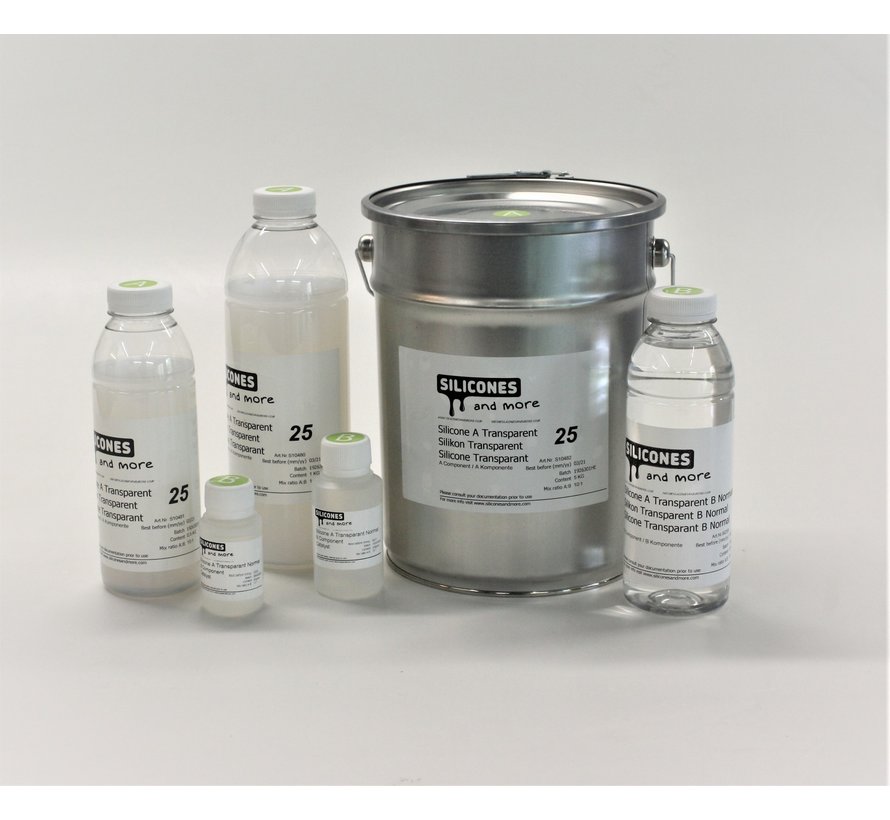 Siliconen Additie Transparant 25 Normal