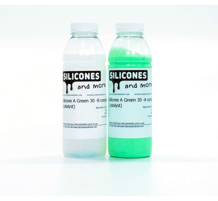 Silicone Addition Green 30 Set (Hard)