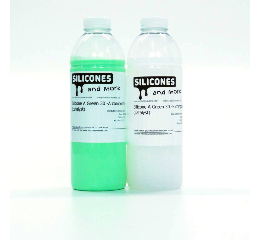 Siliconen Additie Green 30 Set (Hard)