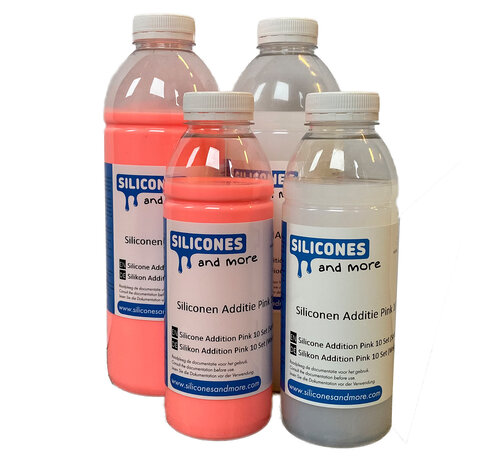 Silicone Addition Pink 10 Set (Soft)