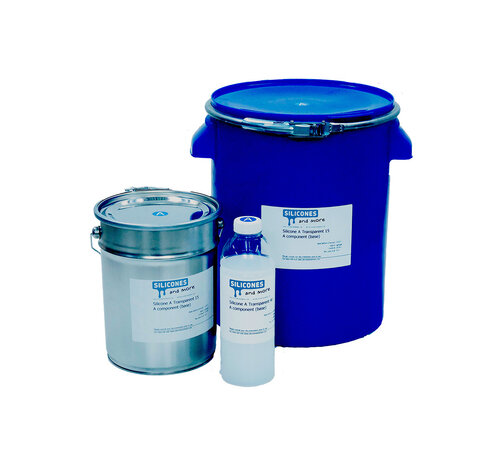 Wacker Elastosil Vario 15 + Katalyst Vario F / Silikon Addition Transparent 15 Schnell (Weich)