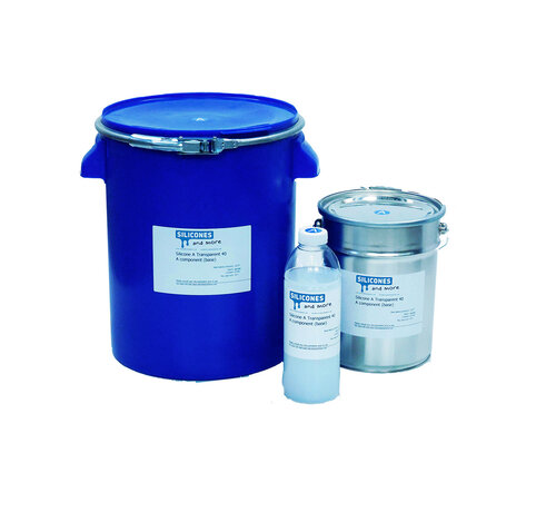 Wacker Elastosil Vario 40 + Catalyst Vario / Silicone Addition Transparent 40 Fast (Hard)