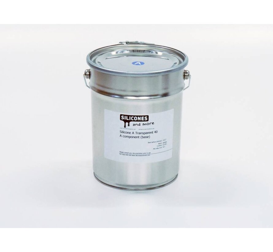 Elastosil Vario 40 + Catalyst Vario / Silicone Addition Transparent 40 Fast (Hard)