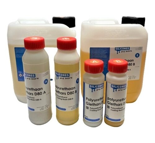 Siliconesandmore Ebalta SG 2000 L Polyurethane Casting Resin D80 Set
