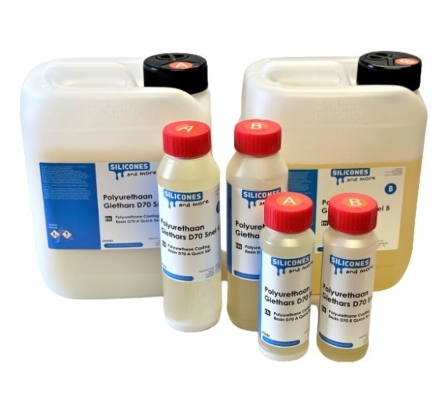 Polyurethane Casting Resin D70 Quick Set