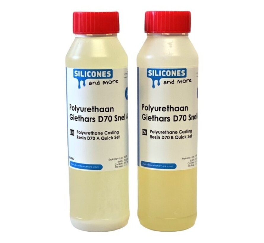 Polyurethane Casting Resin D70 Quick Set
