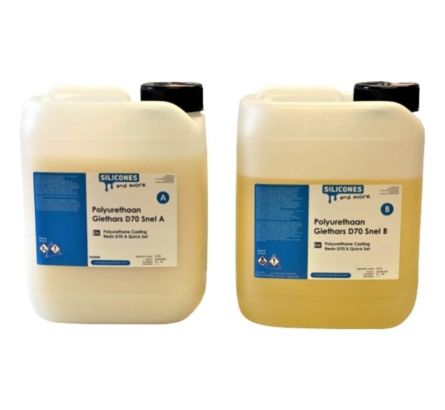 Polyurethane Casting Resin D70 Quick Set