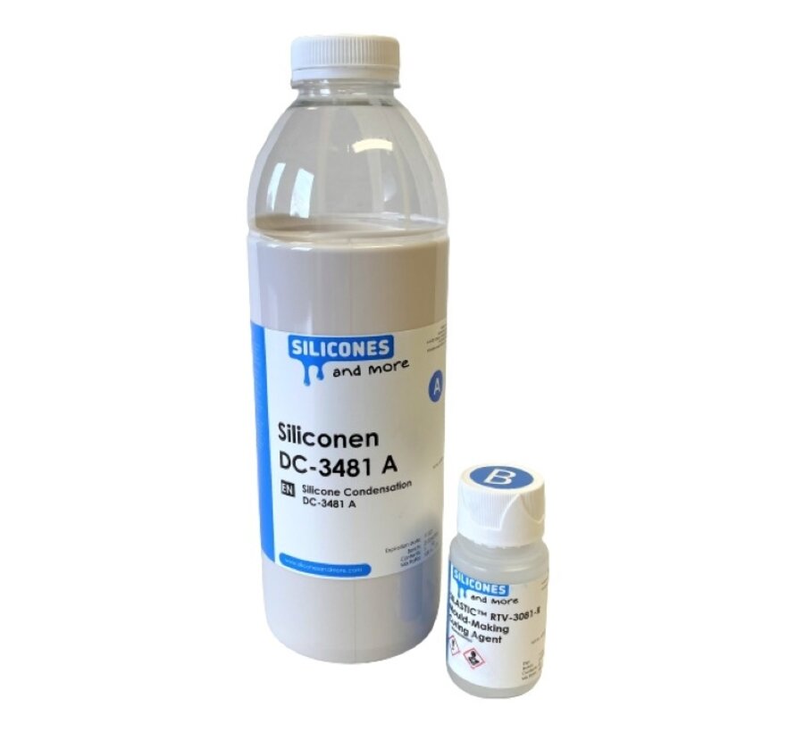 Silicone Condensation  DC 3481 R (Medium Hard, Dry)