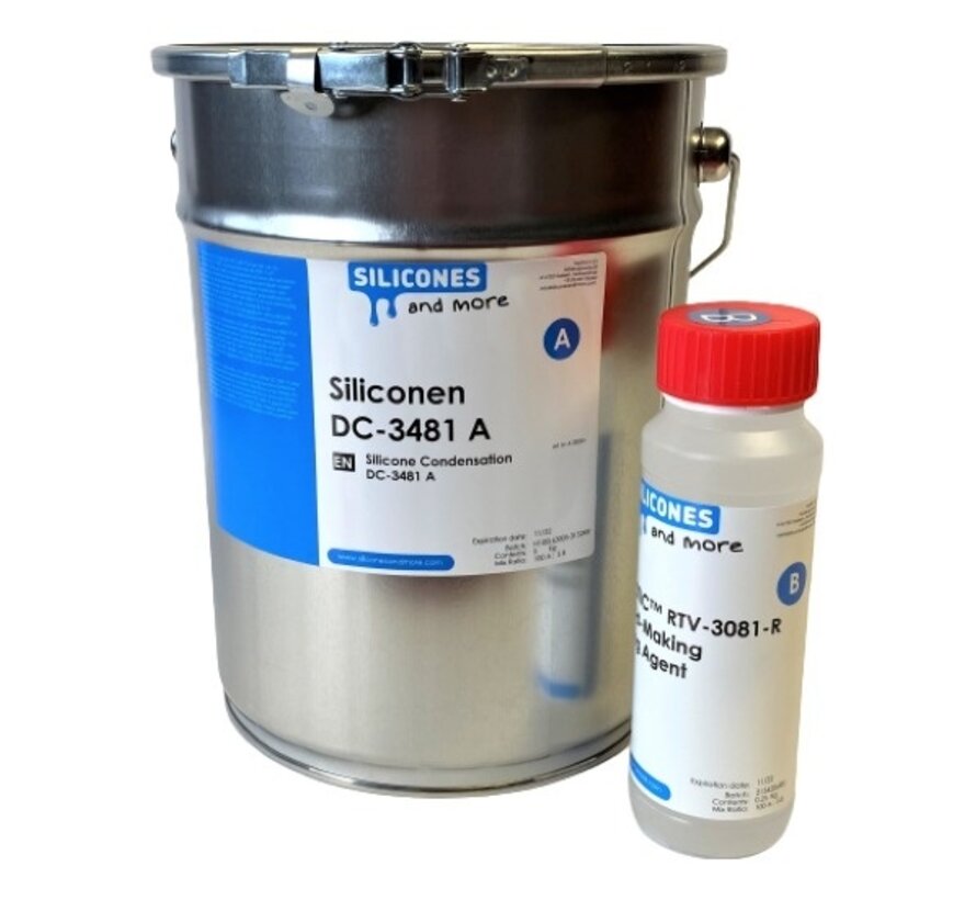 Silicone Condensation  DC 3481 R (Medium Hard, Dry)